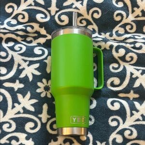 Yeti Green Travel Mug with Handle